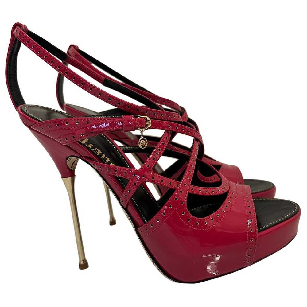 John Galliano Patent leather sandals - image 1