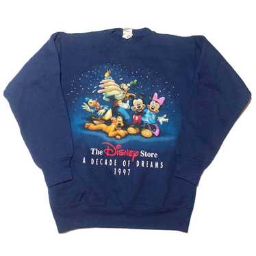 Disney Vintage Disney Store 90s Sweatshirt Crewne… - image 1