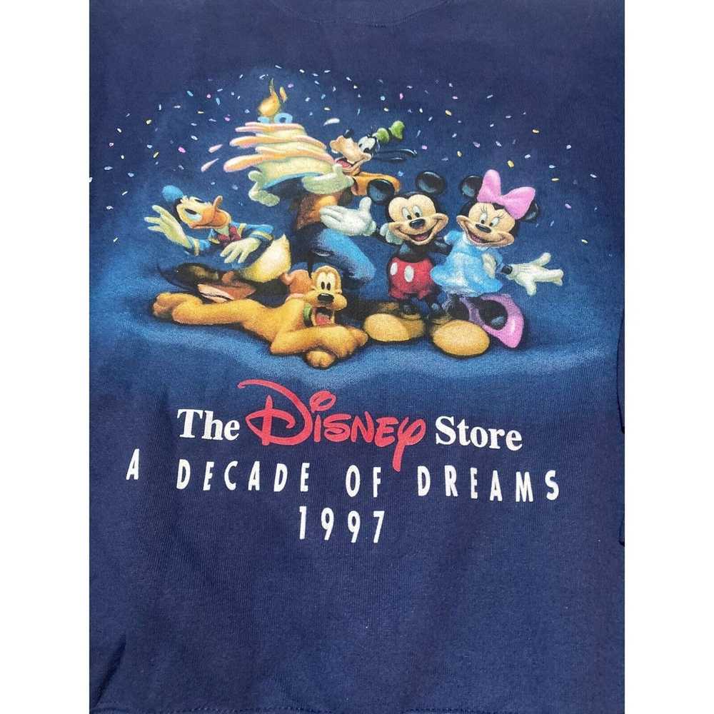 Disney Vintage Disney Store 90s Sweatshirt Crewne… - image 2