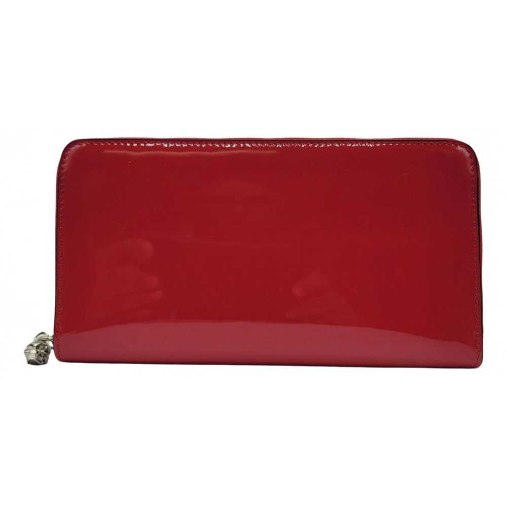 Alexander McQueen Patent leather wallet - image 1