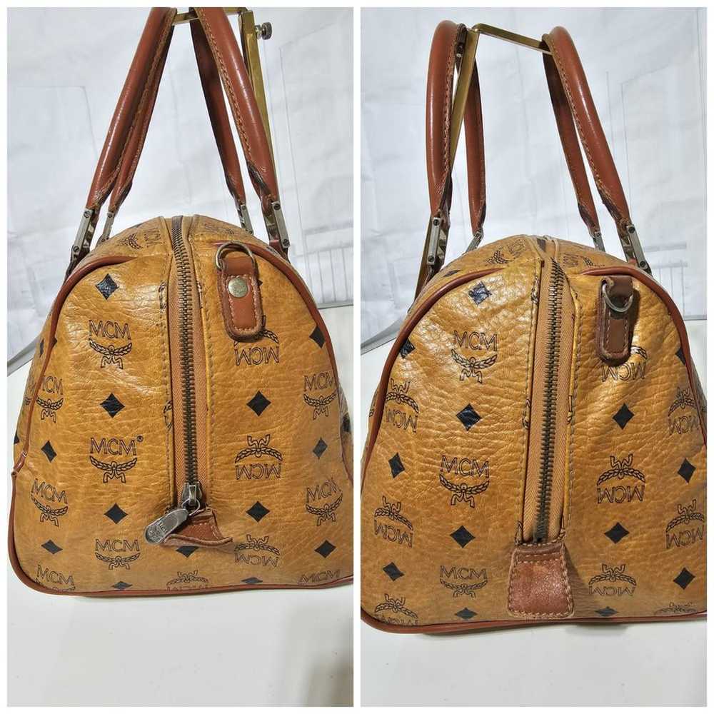 MCM Boston leather handbag - image 6