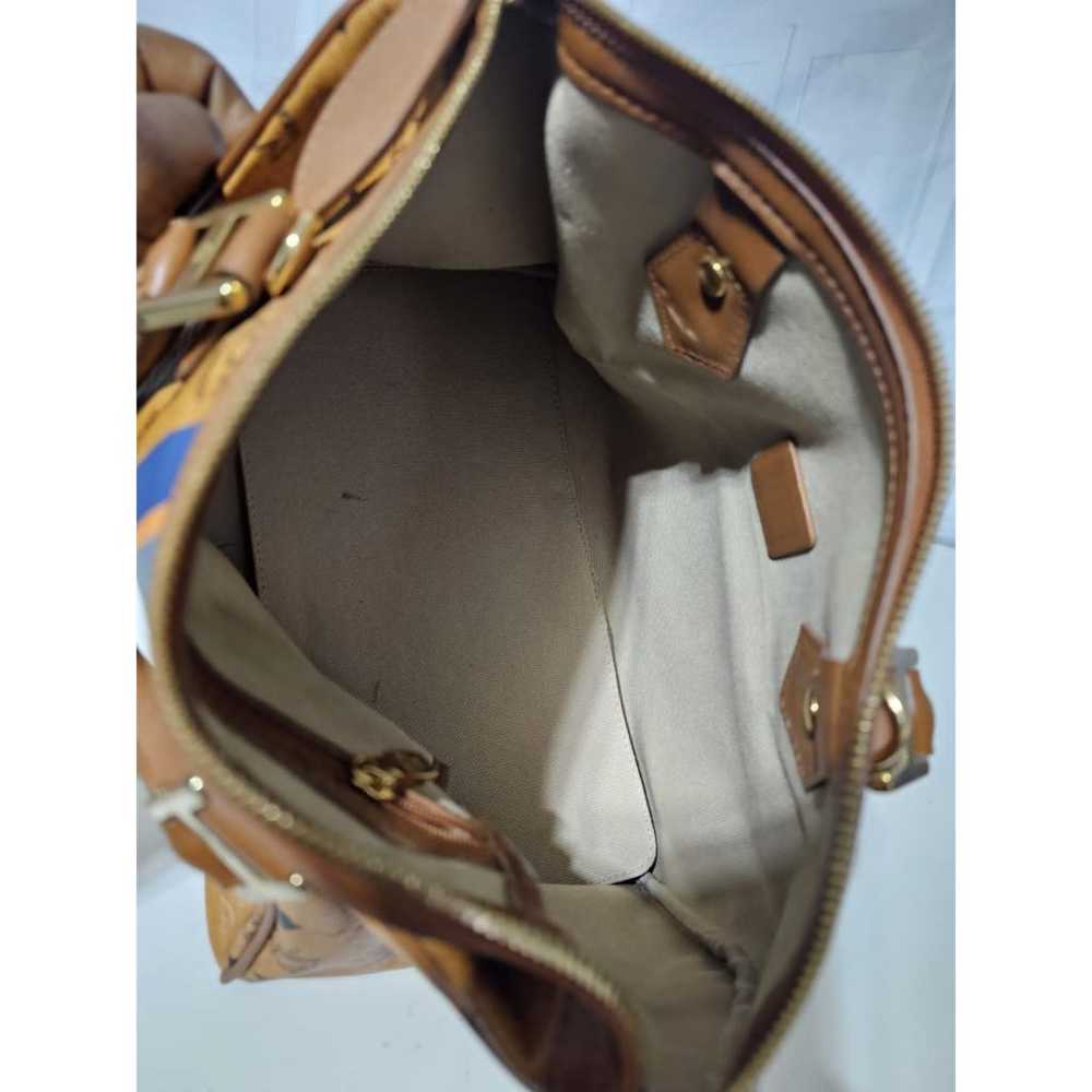 MCM Boston leather handbag - image 9