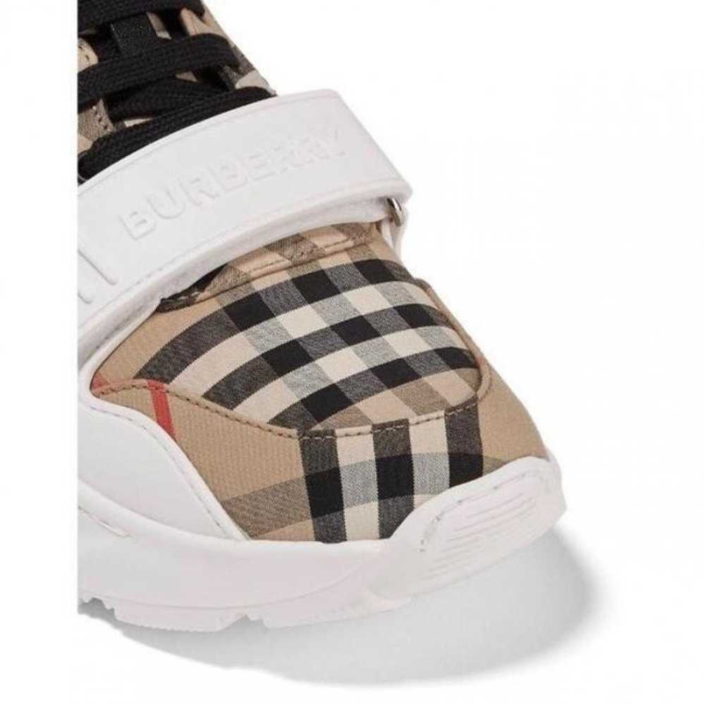 Burberry Regis leather trainers - image 3