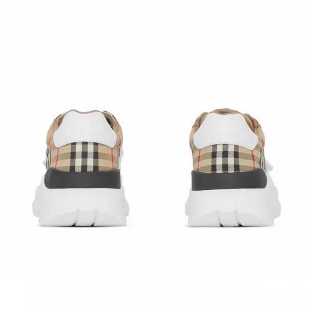 Burberry Regis leather trainers - image 2