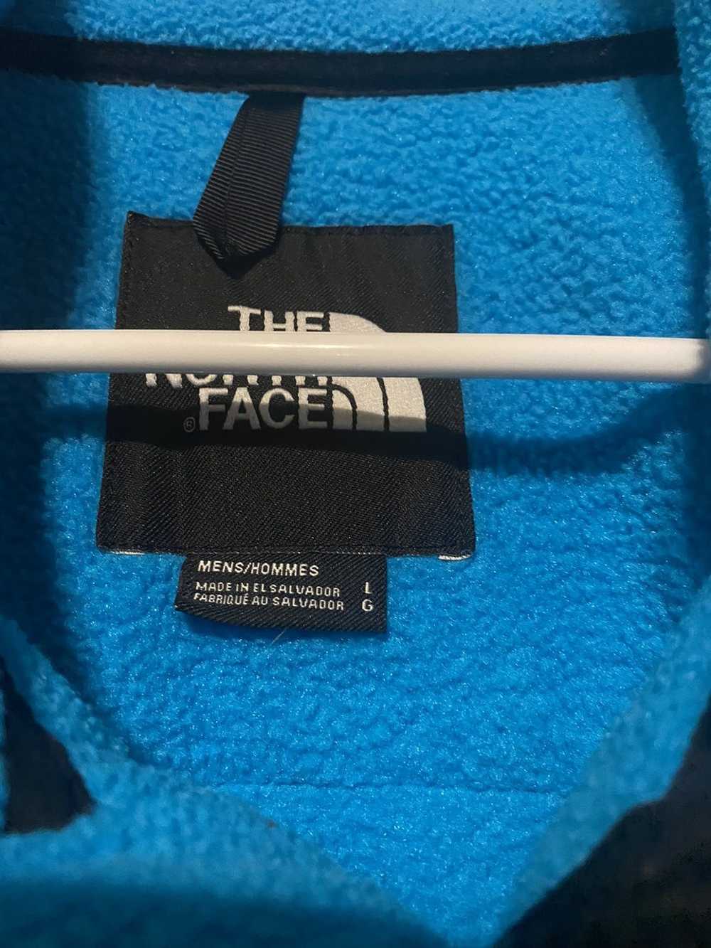 The North Face THE NORTH FACE blue fleece jacket - image 4