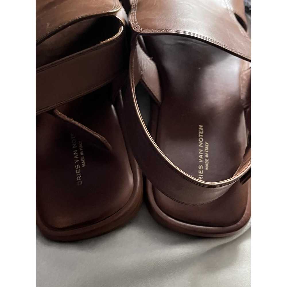 Dries Van Noten Leather sandals - image 10