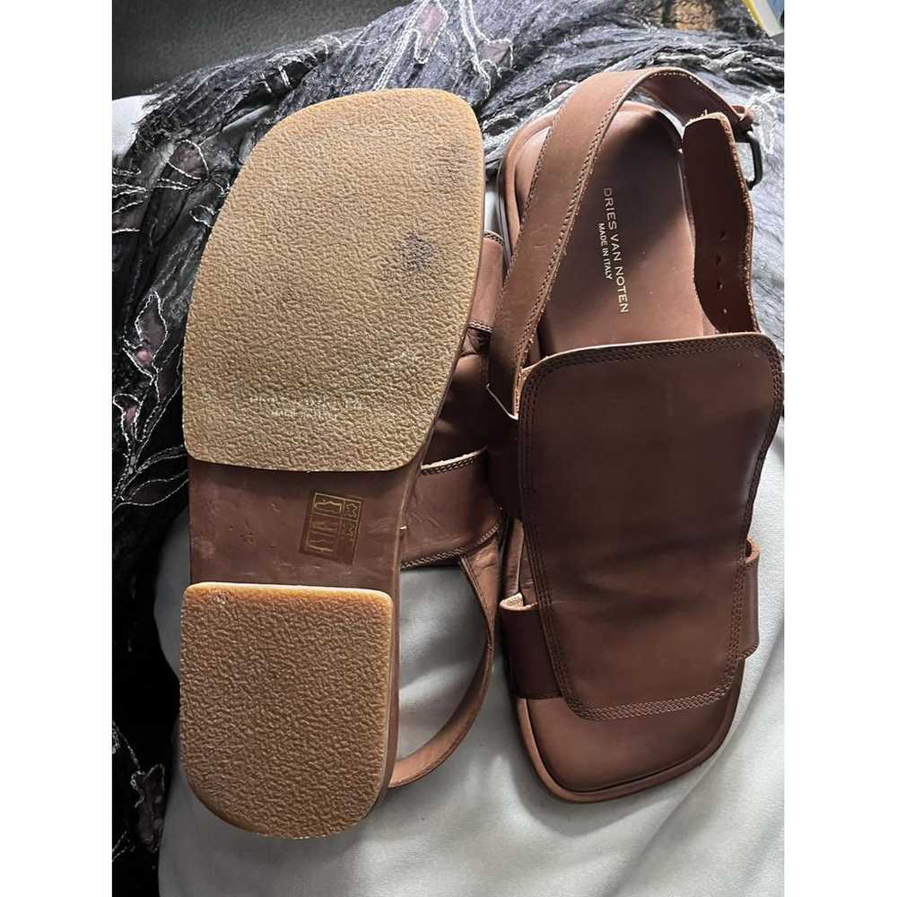 Dries Van Noten Leather sandals - image 4