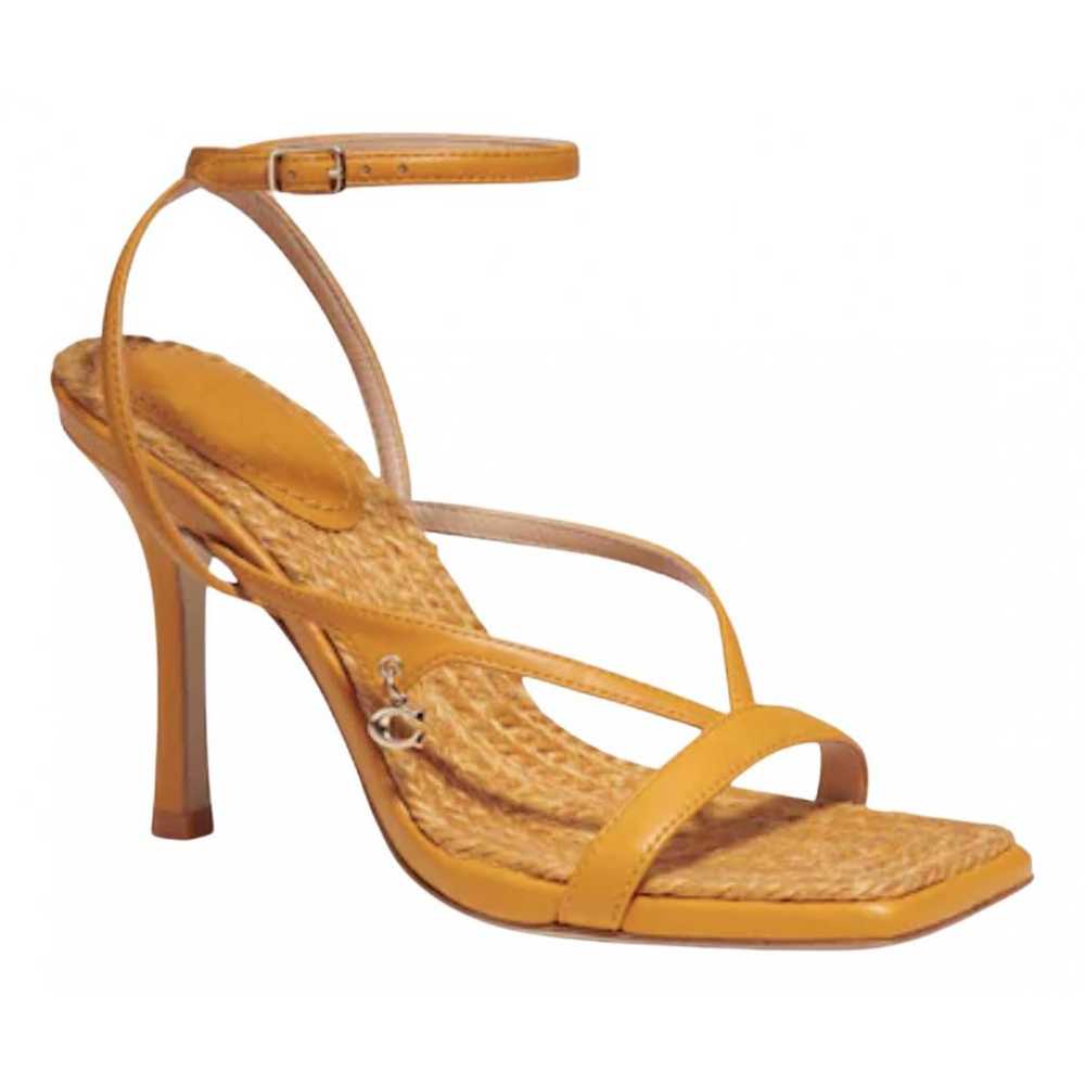 Coach Leather sandals - image 1