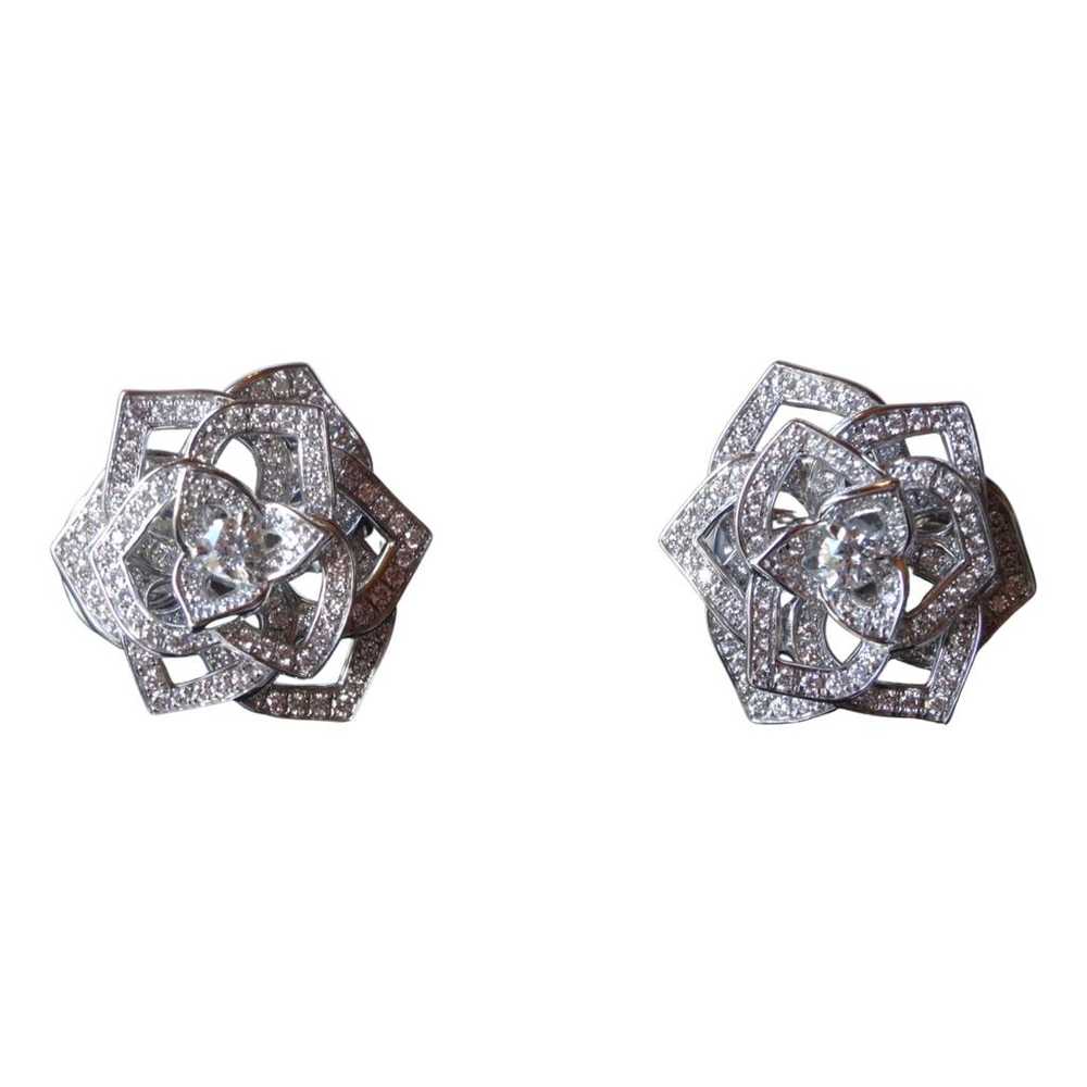 Piaget Piaget Rose white gold earrings - image 1