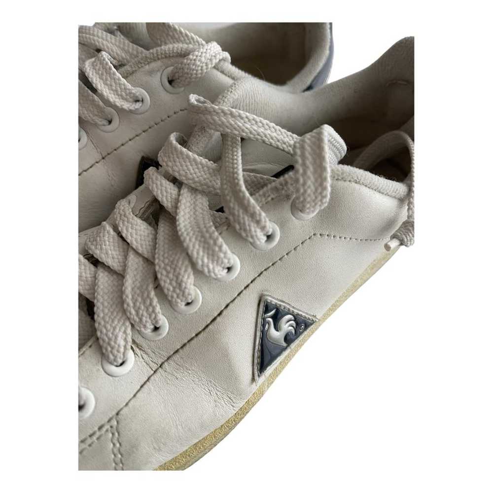 LE Coq Sportif Leather trainers - image 2