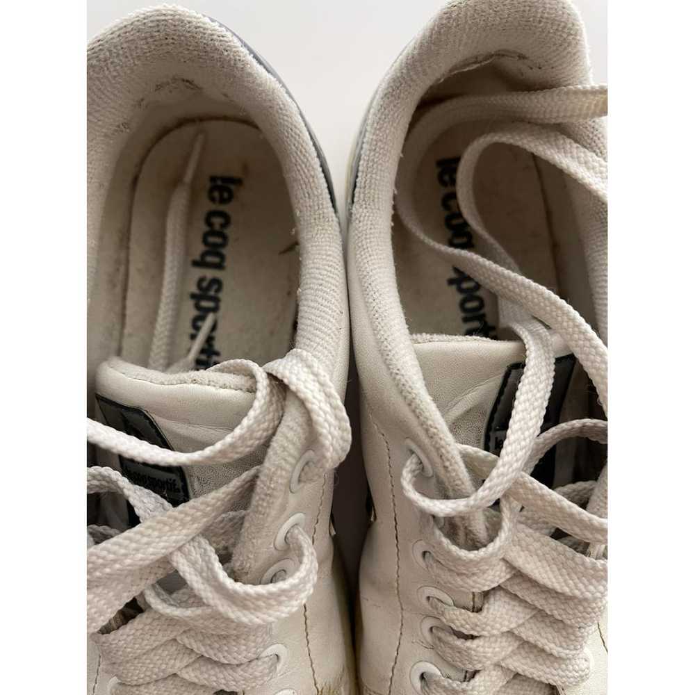 LE Coq Sportif Leather trainers - image 4