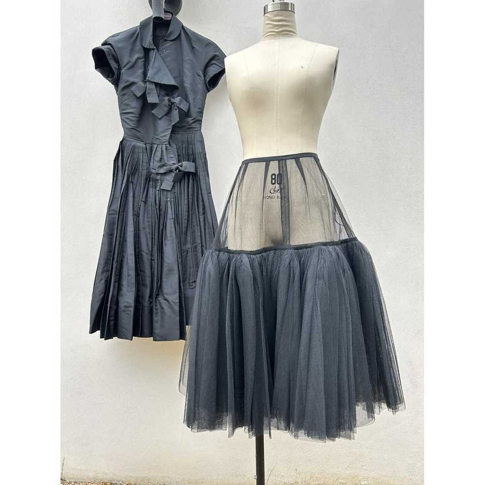 James Galanos Silk mid-length dress - image 3