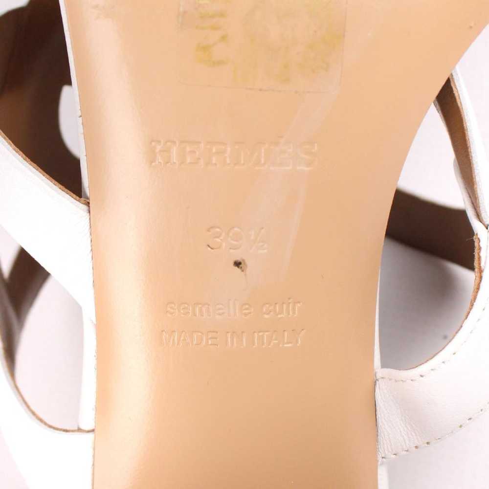 Hermès Aloha leather sandal - image 5