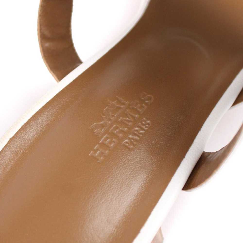 Hermès Aloha leather sandal - image 6