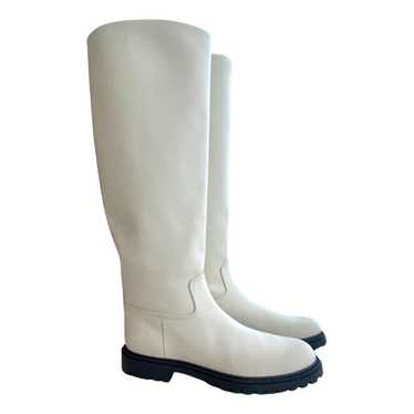 Khaite Leather riding boots