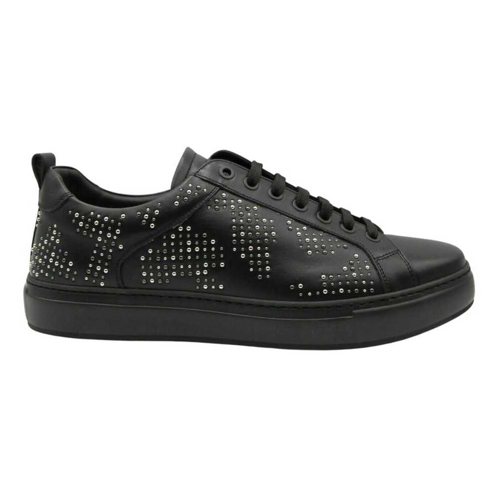 MCM Leather low trainers - image 1