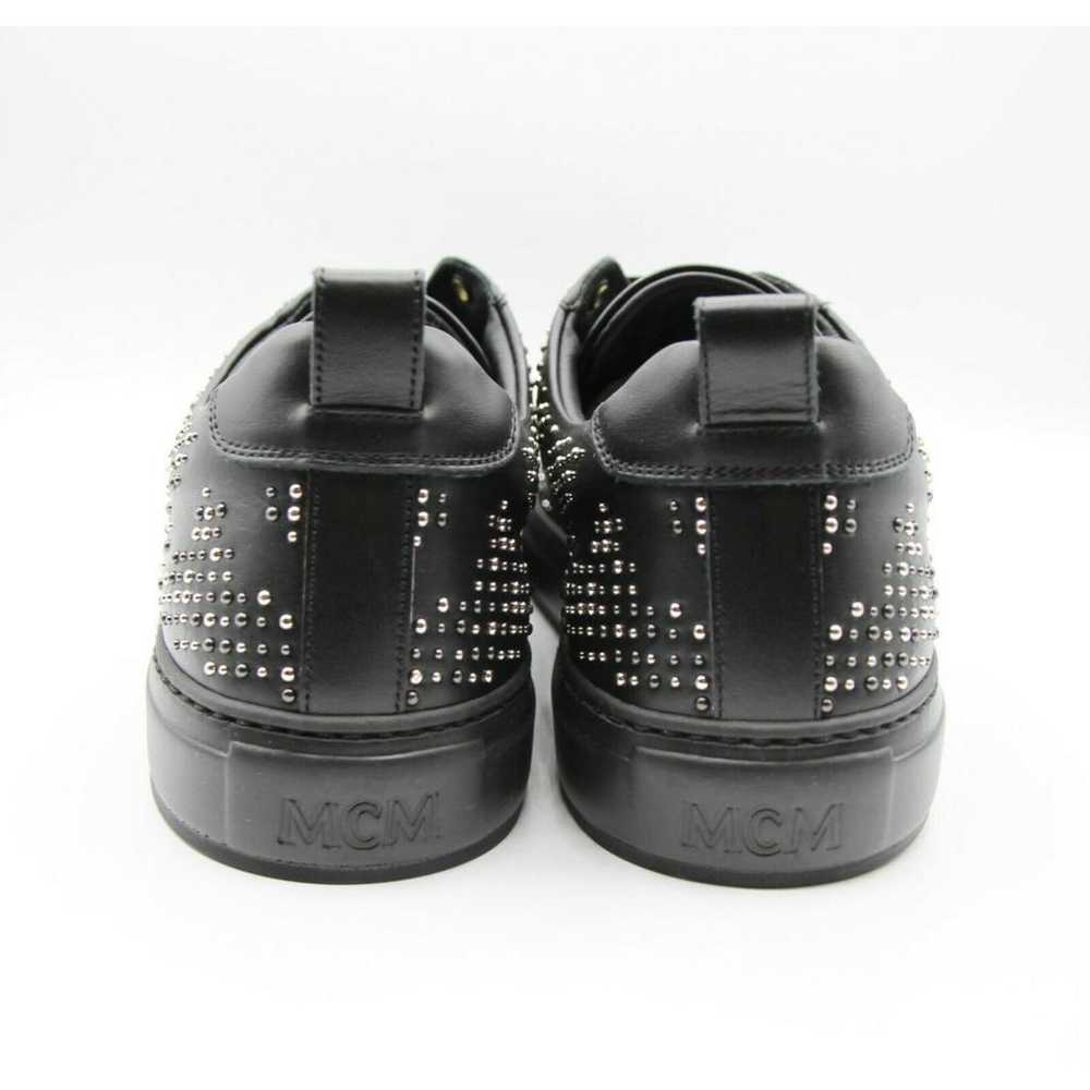 MCM Leather low trainers - image 5