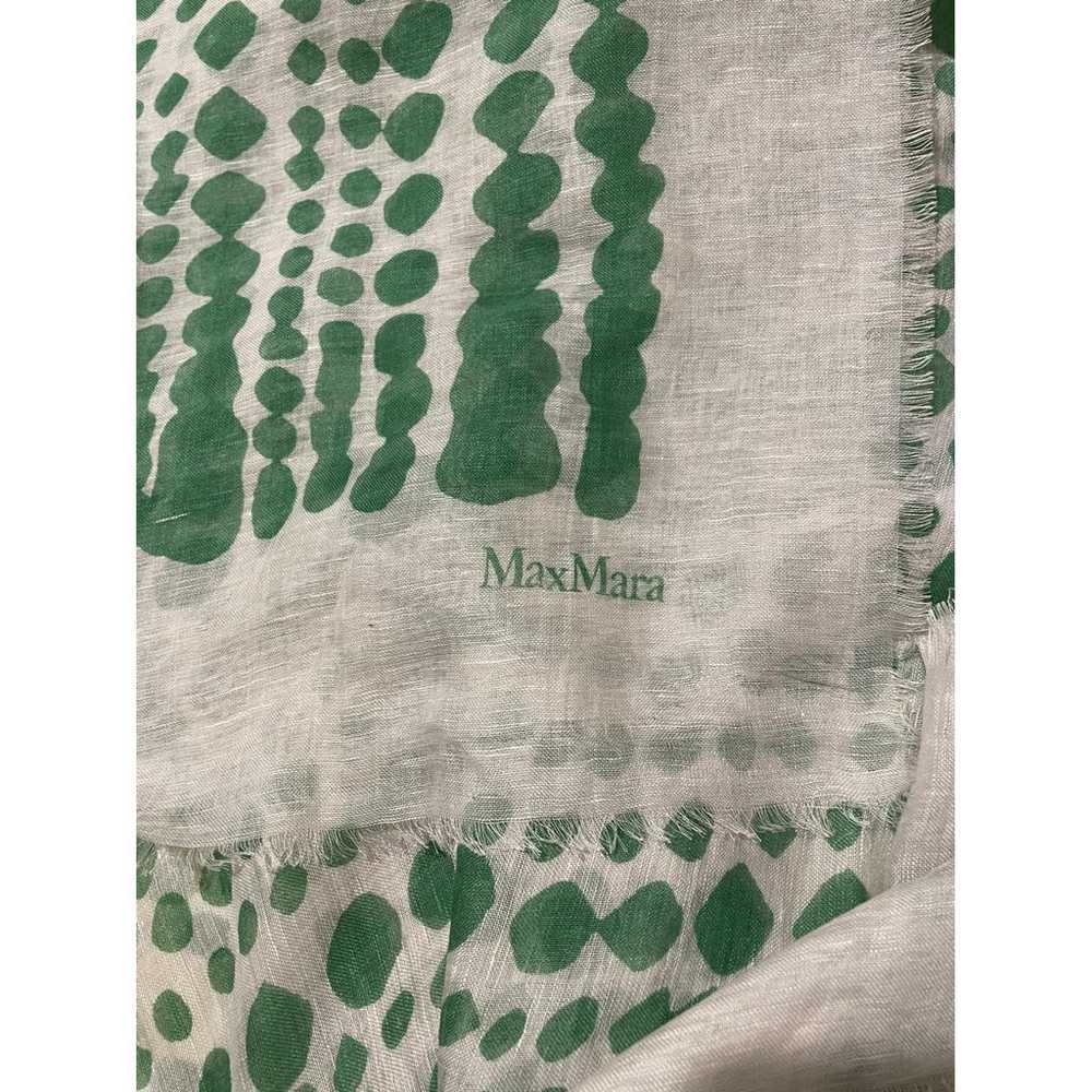 Max Mara Linen silk handkerchief - image 7