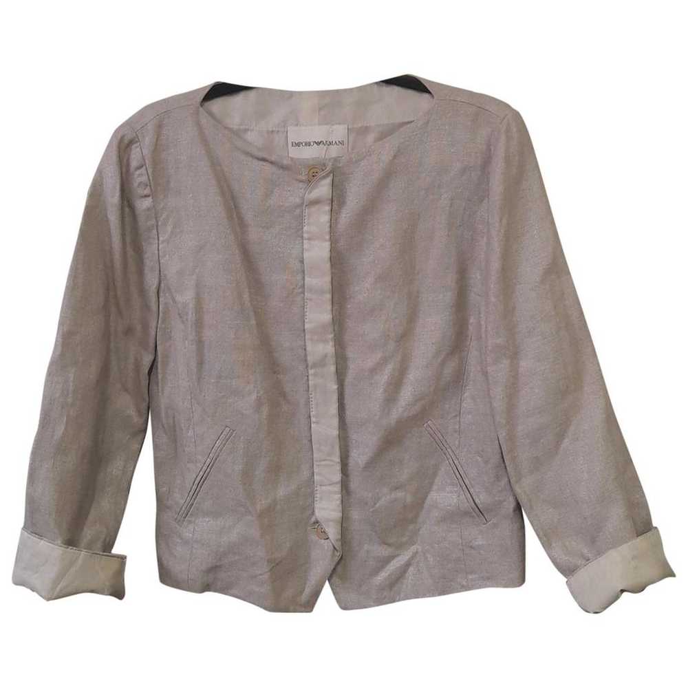 Emporio Armani Linen blazer - image 1