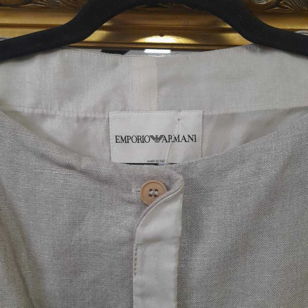 Emporio Armani Linen blazer - image 2