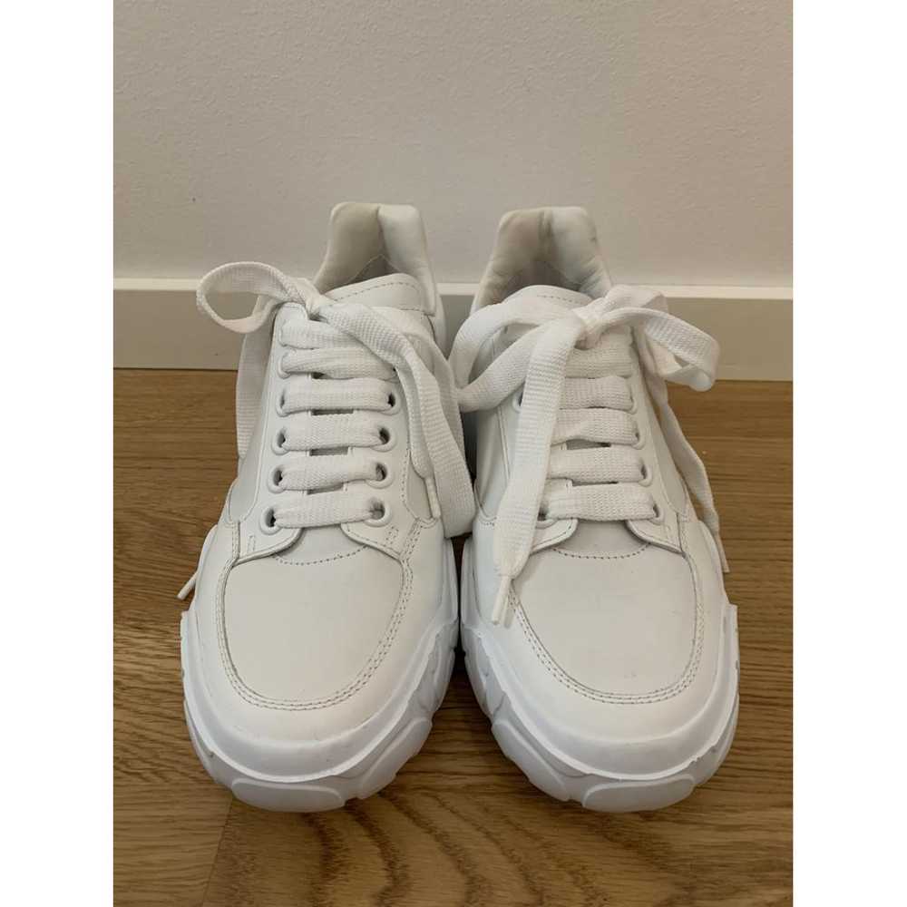 Alexander McQueen Court Trainer leather trainers - image 4