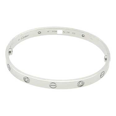 Cartier Love white gold bracelet