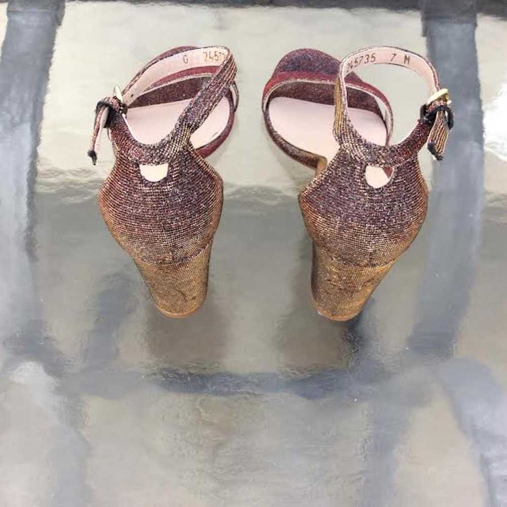 Stuart Weitzman Glitter sandals - image 4