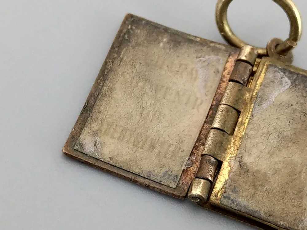 Irish Miniature Enamelled Souvenir Book Charm Ena… - image 10