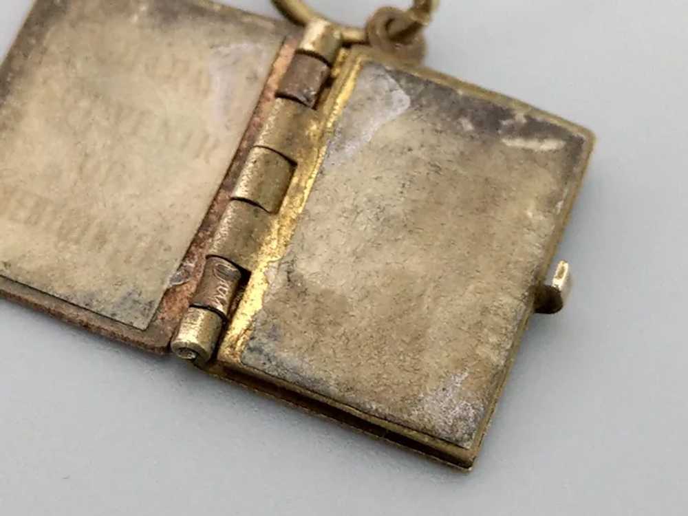 Irish Miniature Enamelled Souvenir Book Charm Ena… - image 6