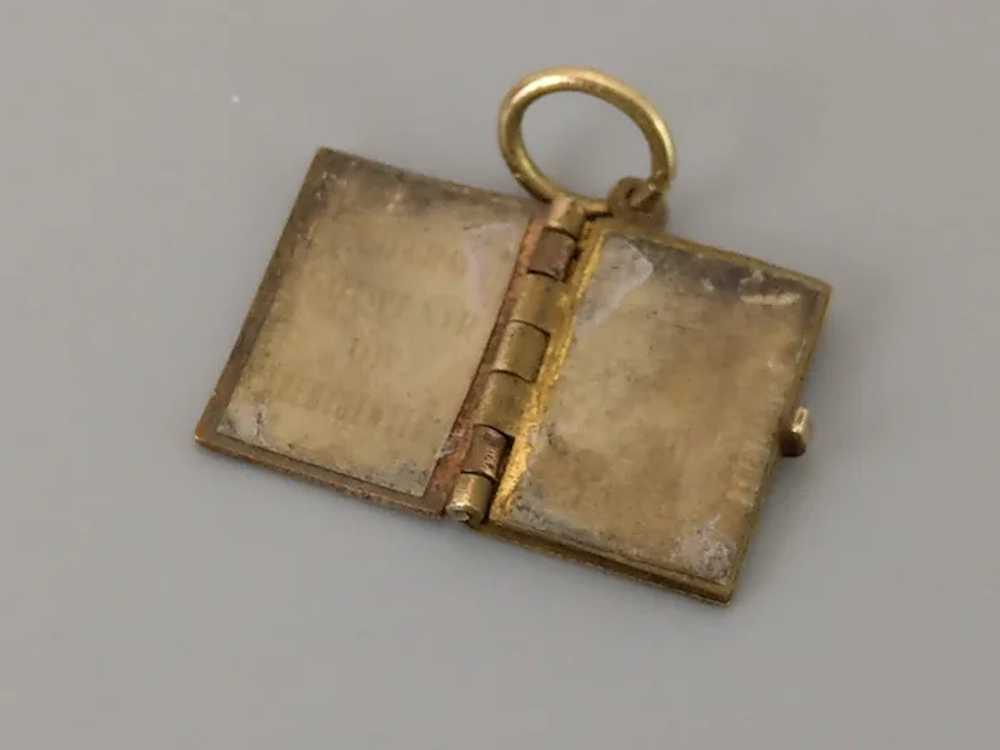 Irish Miniature Enamelled Souvenir Book Charm Ena… - image 8