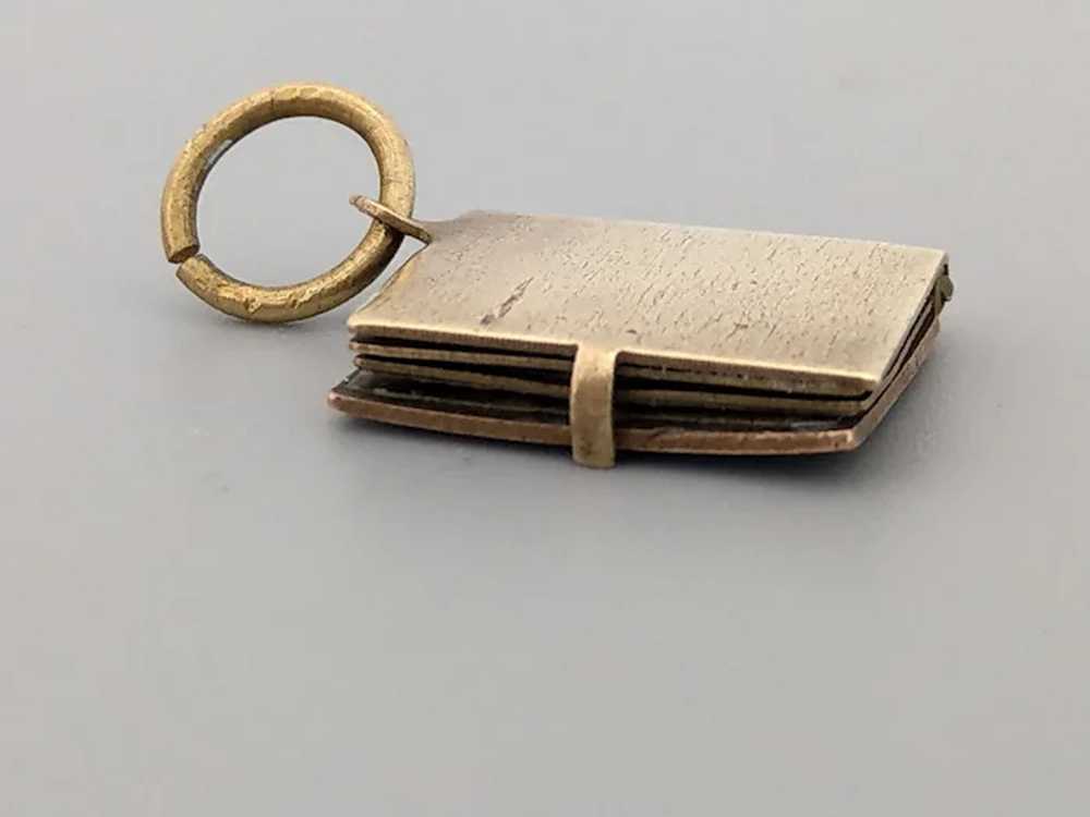 Irish Miniature Enamelled Souvenir Book Charm Ena… - image 9