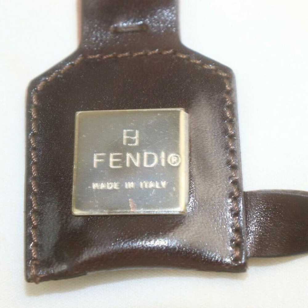 Fendi Ff leather tote - image 10