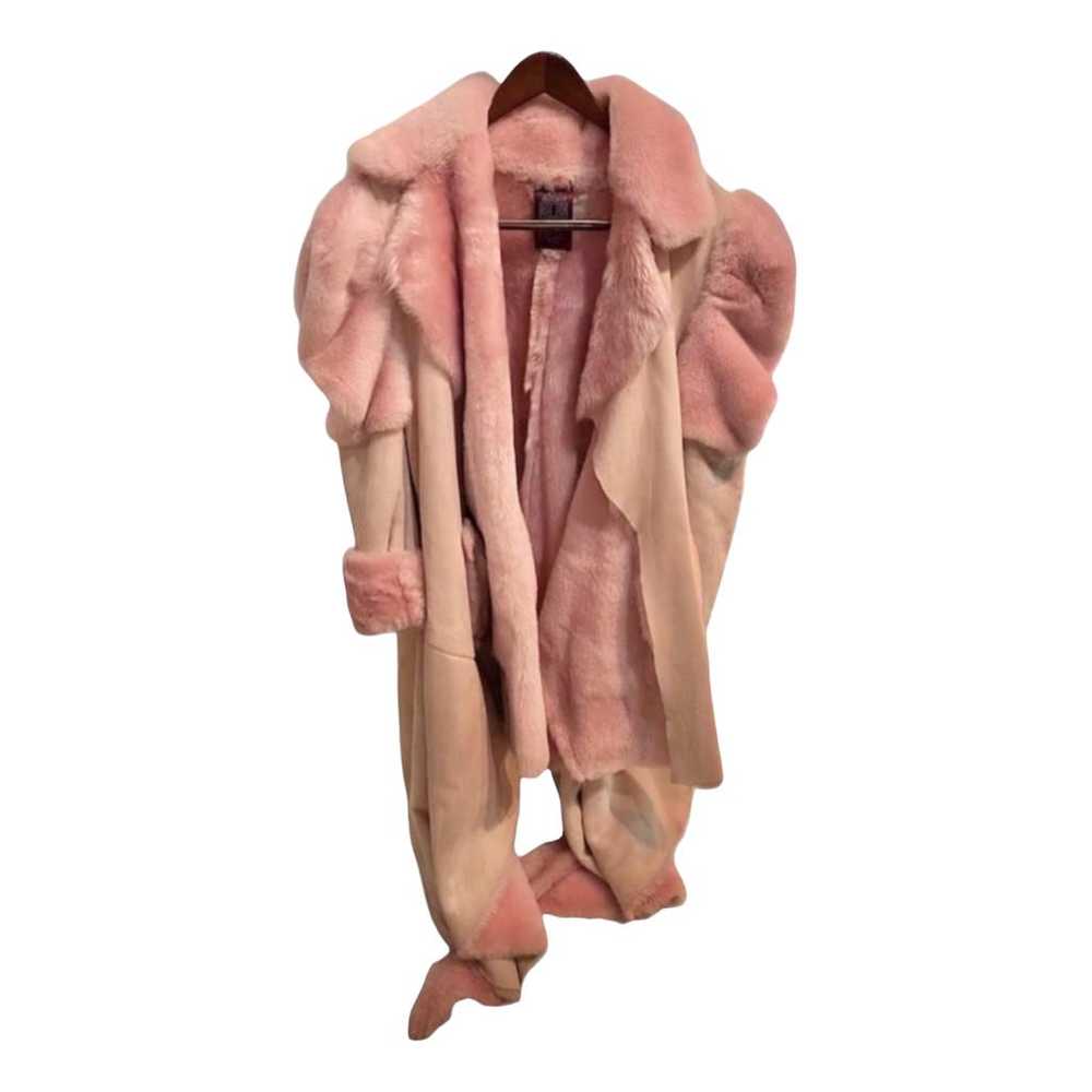 John Galliano Leather coat - image 1