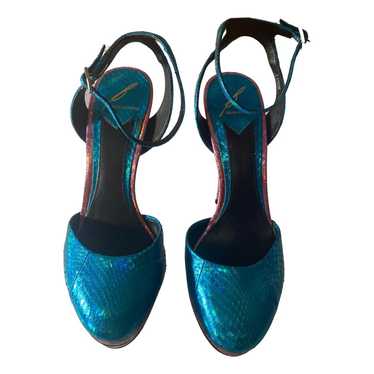 B Brian Atwood Python heels - image 1