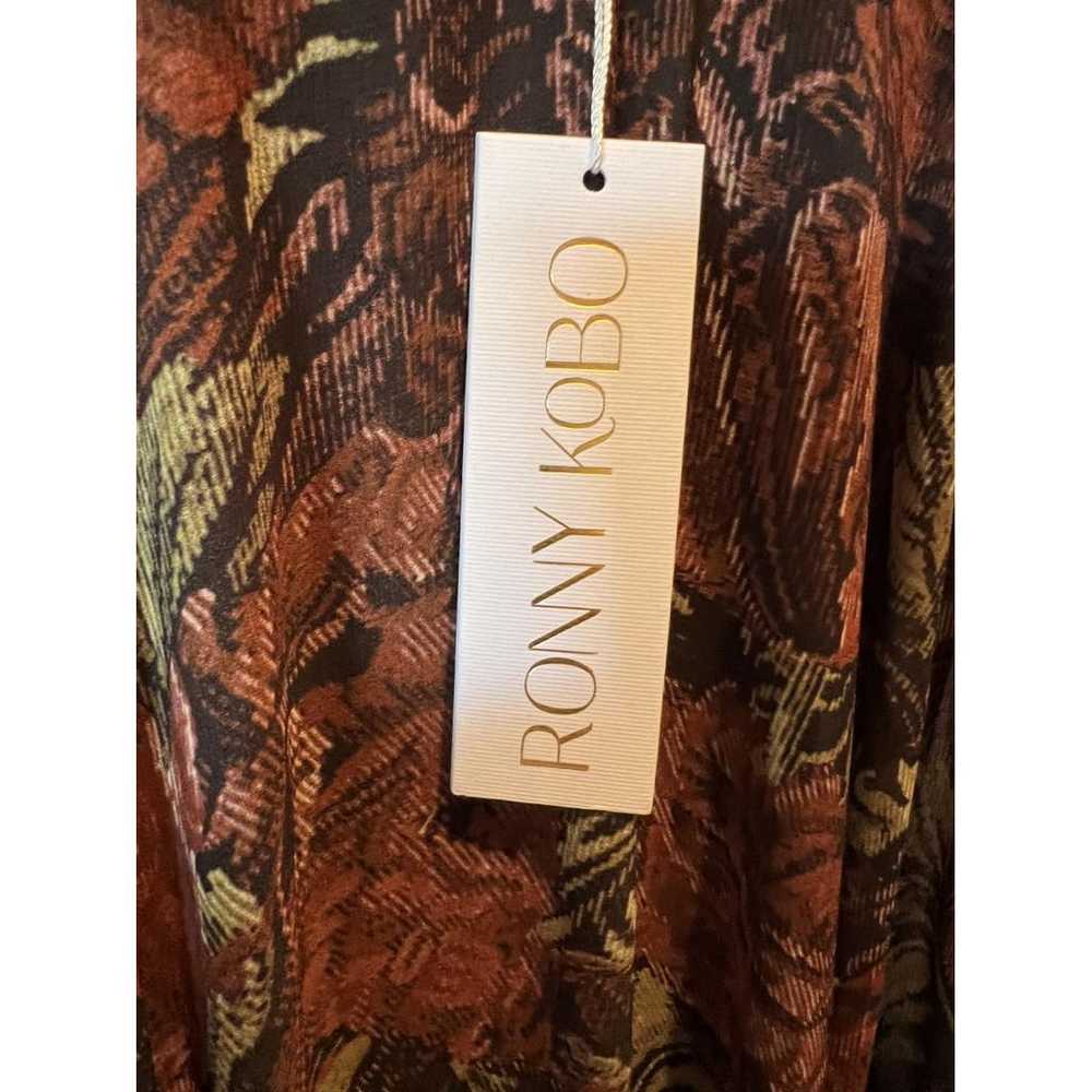 Ronny Kobo Silk maxi dress - image 3