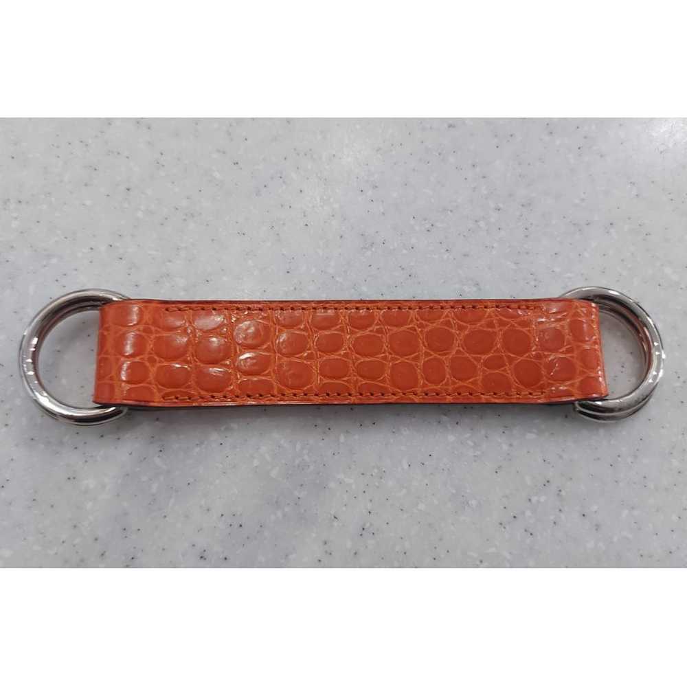 Hermès Boucle seule / Belt buckle crocodile belt - image 2