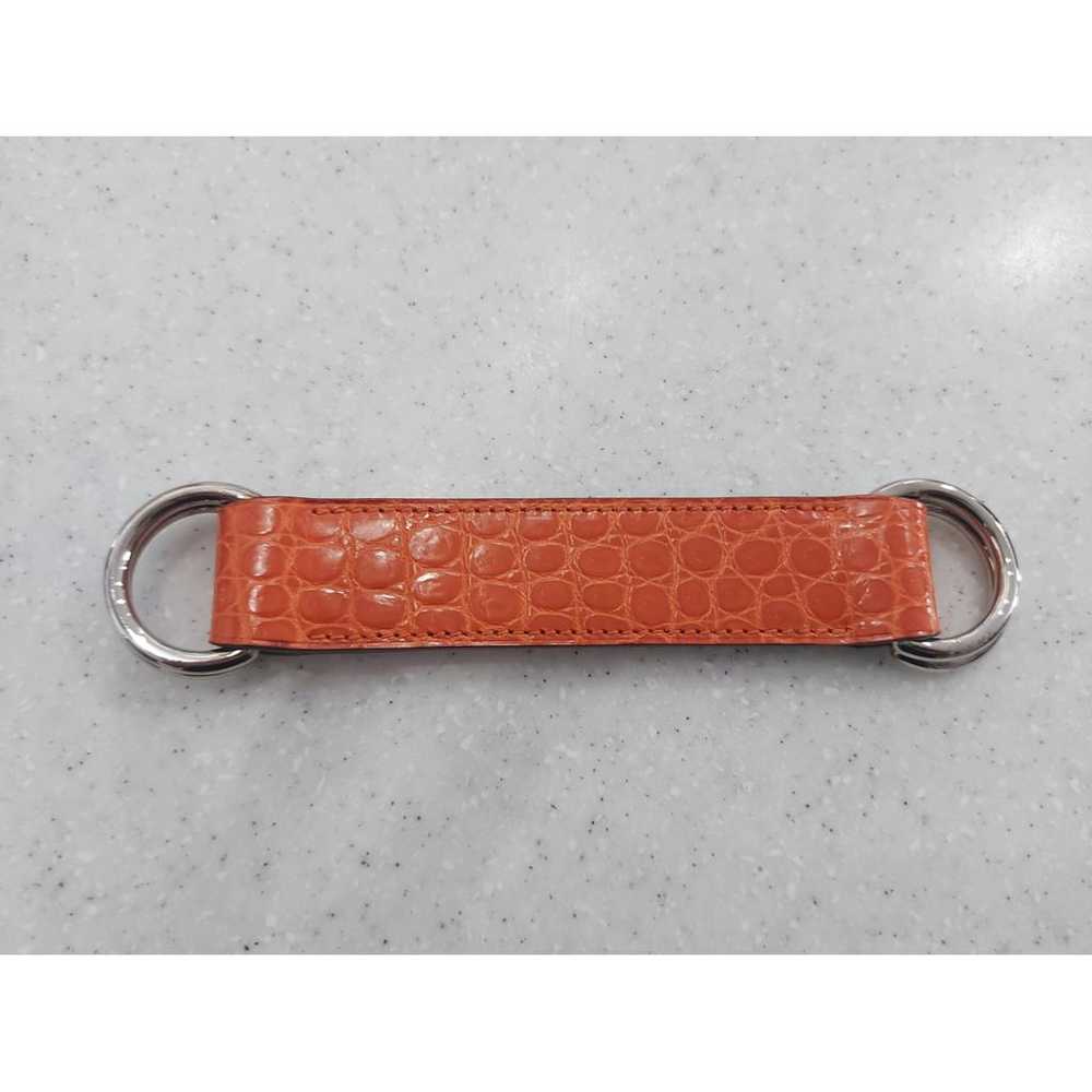 Hermès Boucle seule / Belt buckle crocodile belt - image 3