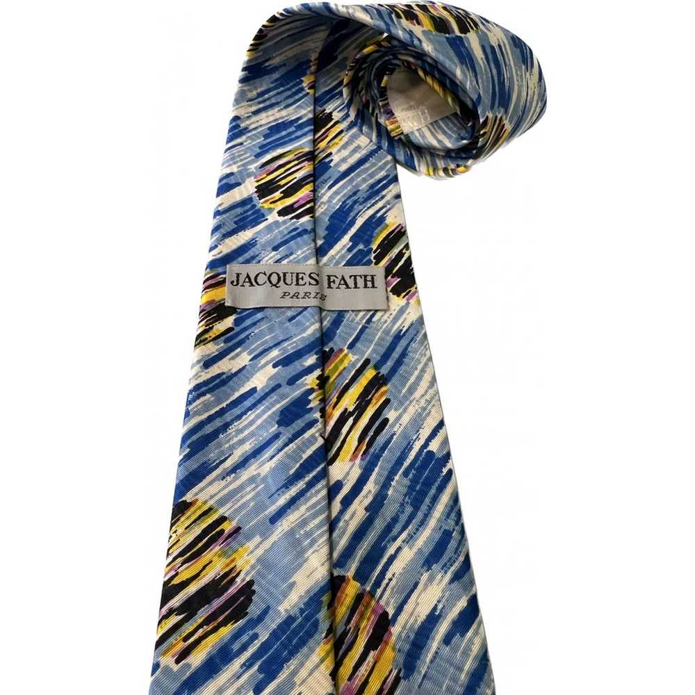Jacques Fath Silk tie - image 2