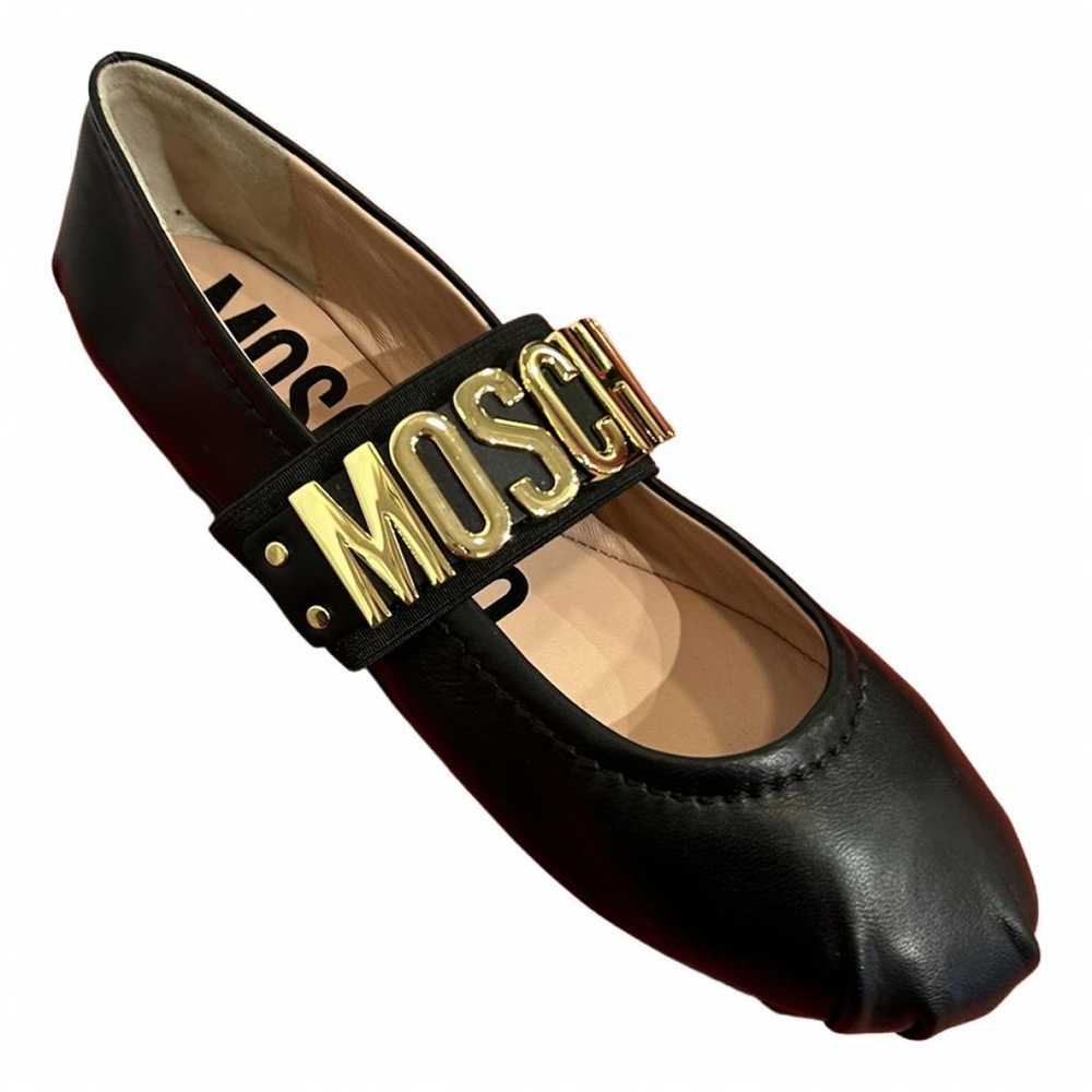 Moschino Leather ballet flats