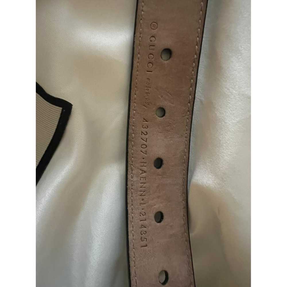 Gucci Gg Buckle cloth belt - image 2