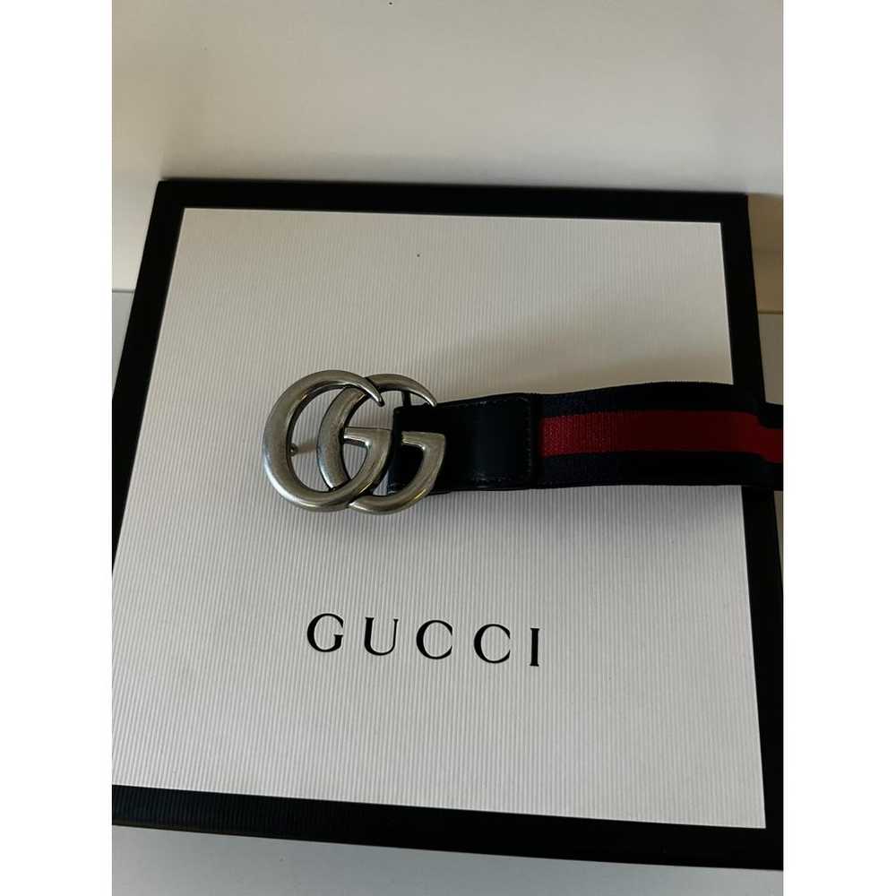 Gucci Gg Buckle cloth belt - image 4