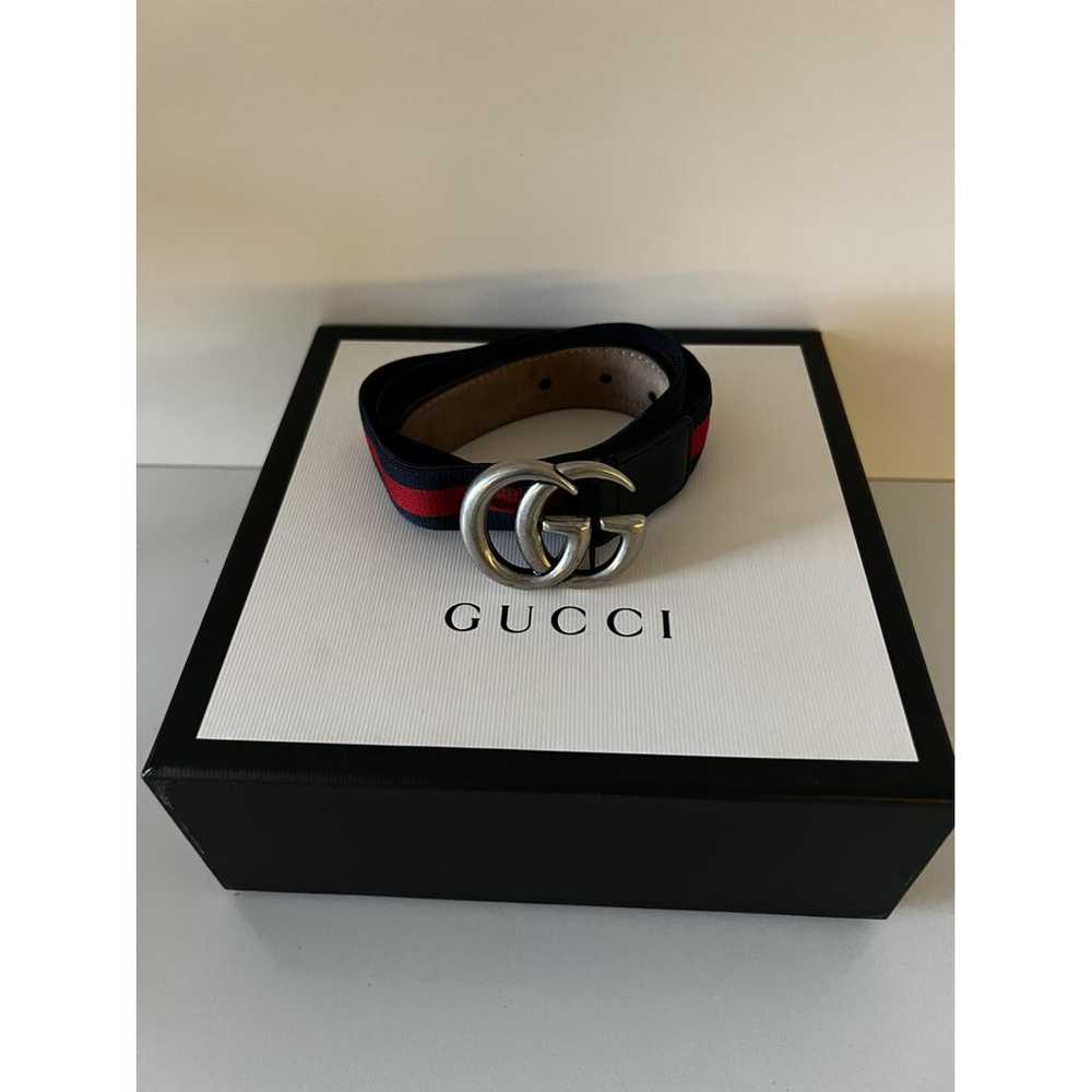 Gucci Gg Buckle cloth belt - image 5