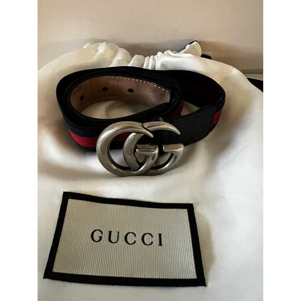 Gucci Gg Buckle cloth belt - image 6