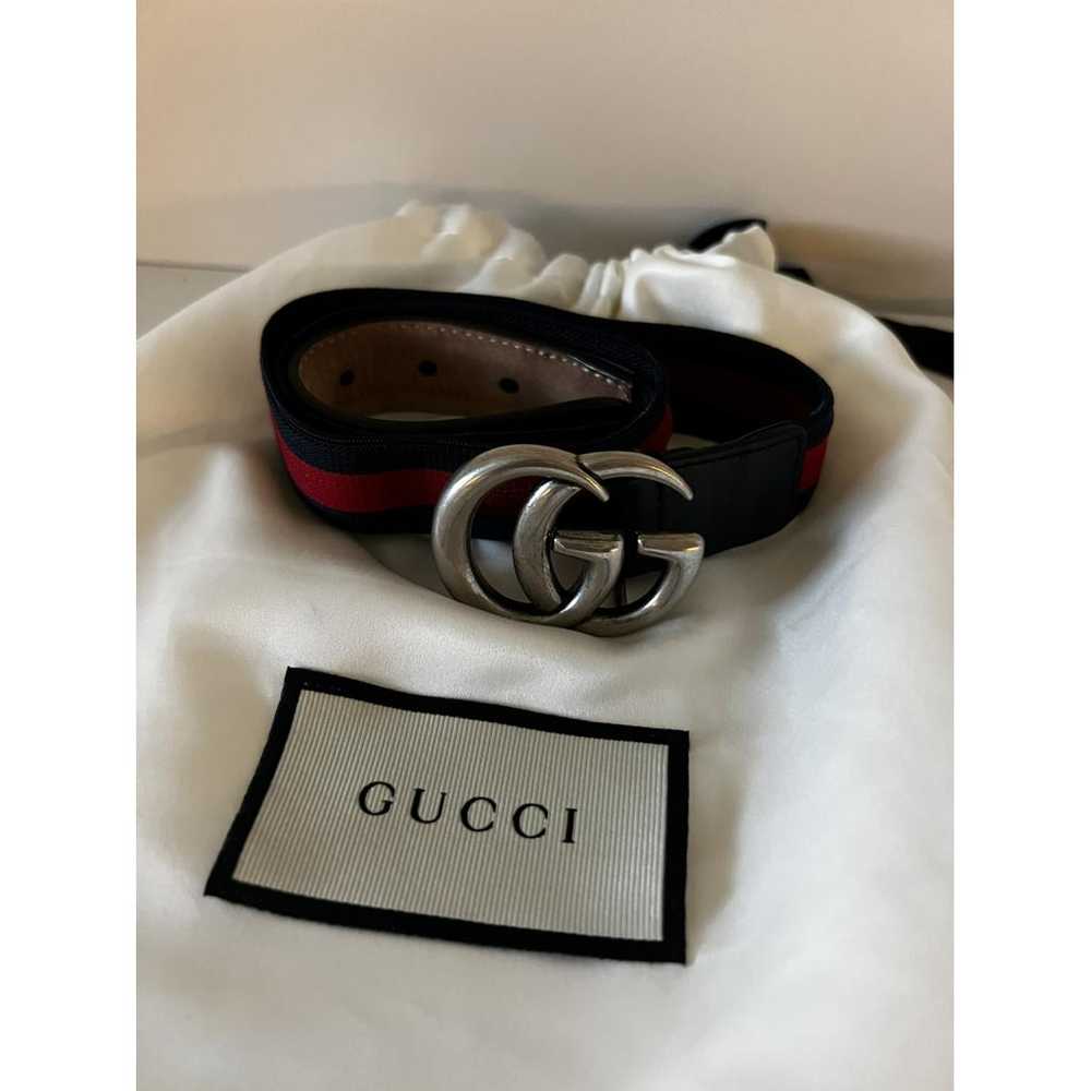 Gucci Gg Buckle cloth belt - image 7