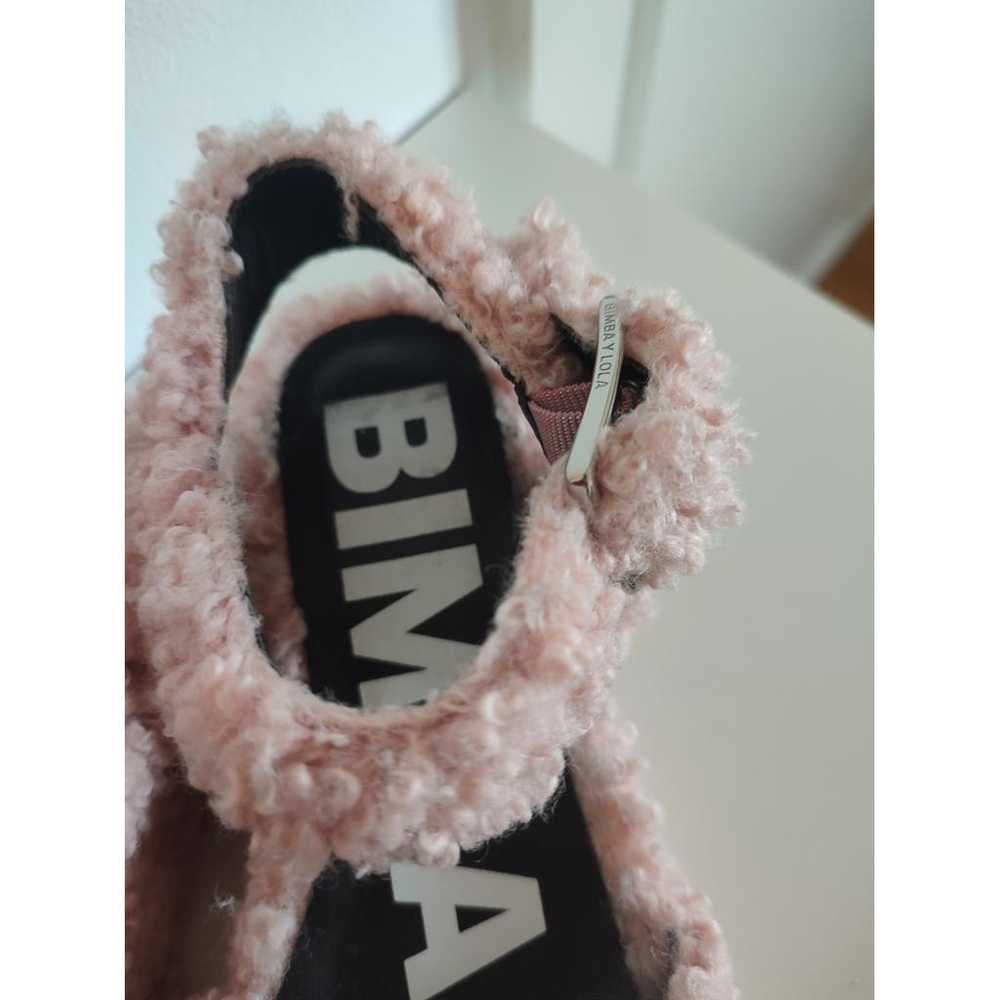 Bimba y Lola Faux fur sandals - image 4
