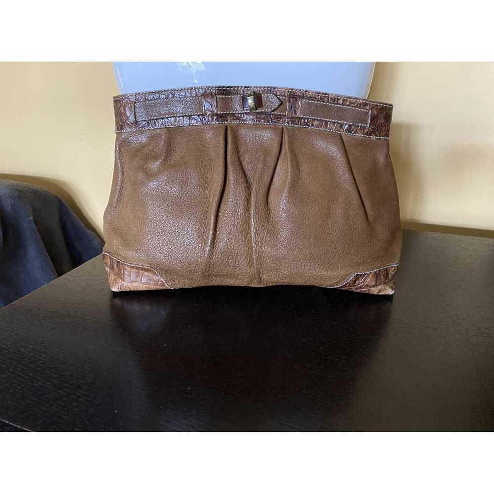 Pollini Leather clutch bag - image 7