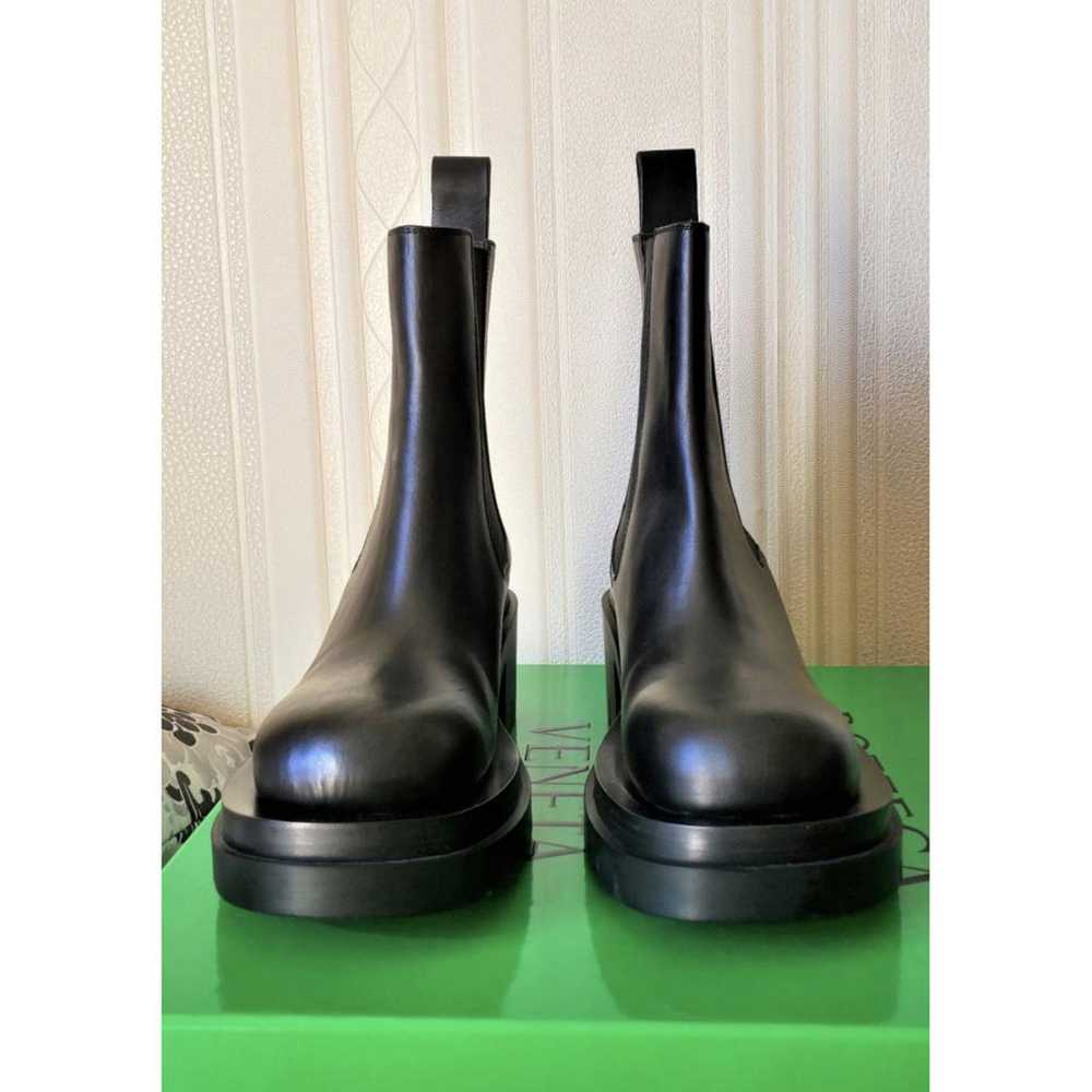 Bottega Veneta Lug leather ankle boots - image 4