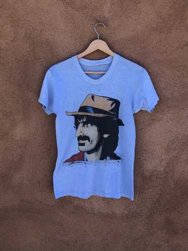 Blue Frank Zappa 1980 Tour T-shirt - image 1
