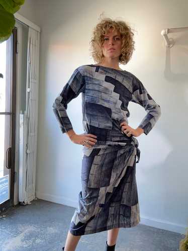 Vintage Issey Miyake Wrap Dress - image 1