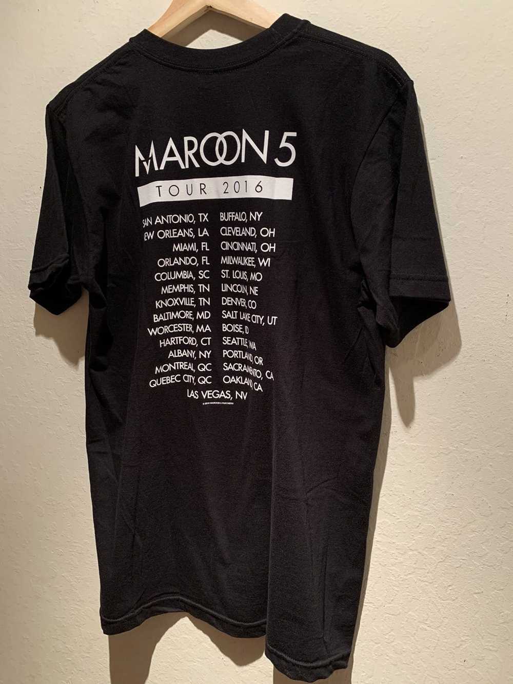 Adam Levine × Band Tees × Rare *RARE* Maroon 5 To… - image 2